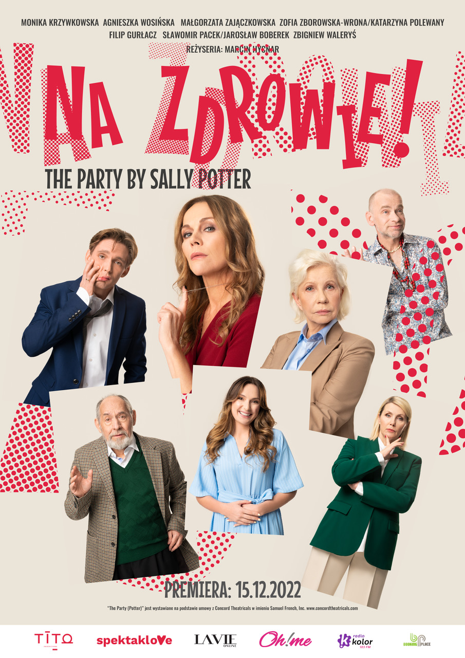 Plakat spektaklu Na zdrowie